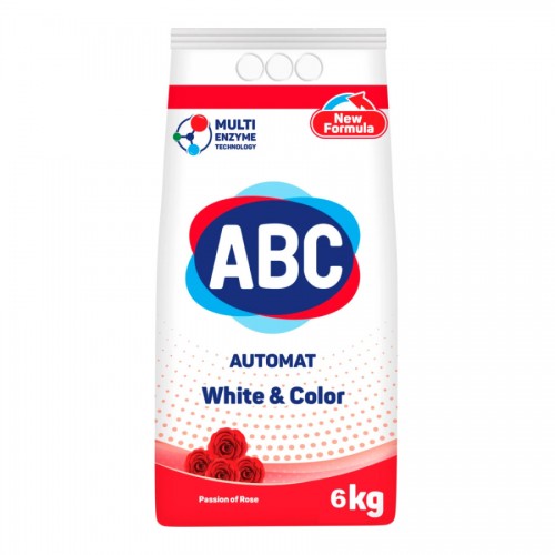 Стиральный порошок ABC Аромат розы (6 кг)