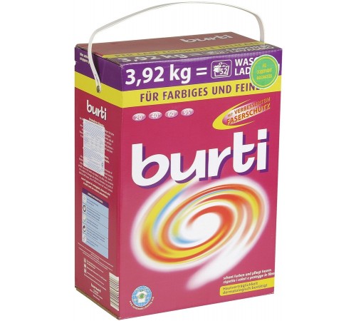 Стиральный порошок Burti Color Для цветного и тонкого белья (3.92 кг)