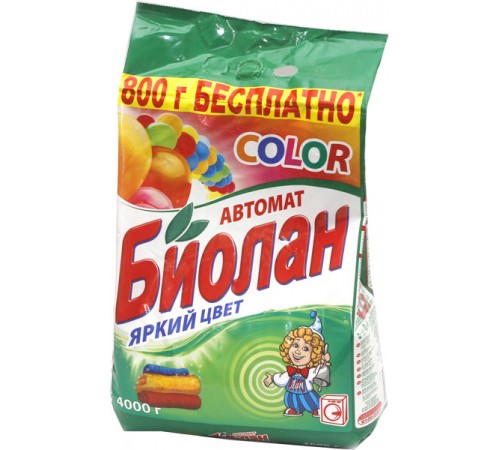 Стиральный порошок Биолан Color Автомат (4 кг)