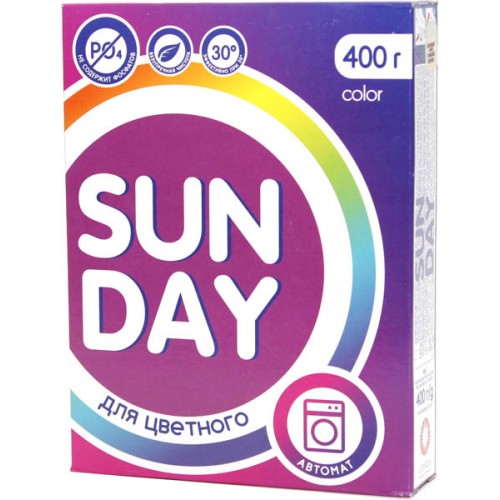 Стиральный порошок Sunday Color Aвтомат (400 гр)