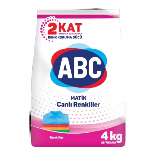 Стиральный порошок ABC Яркие цвета (4 кг)