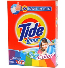 Стиральный порошок Tide Автомат Color Lenor Touch of Scent (450 гр)