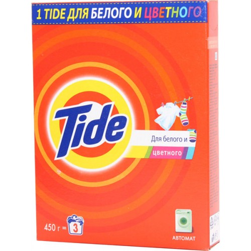 Стиральный порошок Tide Автомат Для белого и цветного (450 гр)