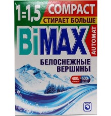 Стиральный порошок BiMax Compact Автомат Белоснежные вершины (400 гр)