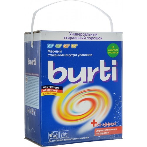 Стиральный порошок Burti OXI-эффект (5.7 кг)