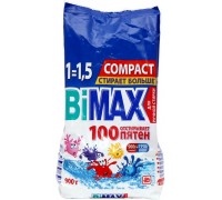 Стиральный порошок BiMax Compact 100 Пятен Для ручной стирки (900 гр)