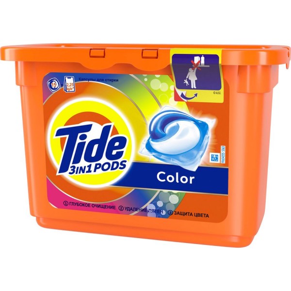 Гель для стирки в капсулах Tide Color (15*24.8 гр)