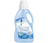 Средство для стирки жидкое Ласка Актив и Фреш (1 л)