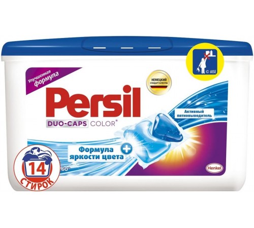 Средство для стирки в капсулах Persil Duo-Caps Color (15 шт)