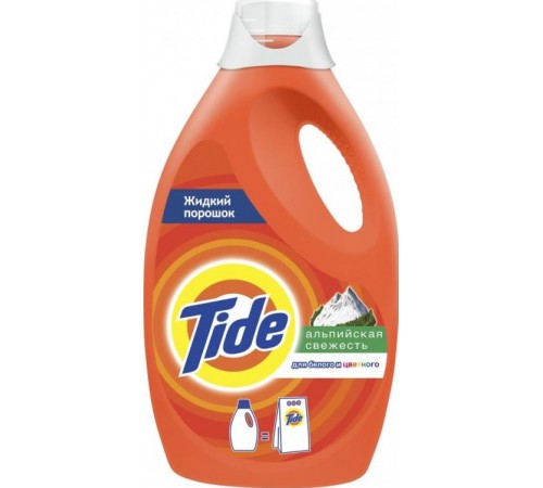 Жидкий стиральный порошок Tide Альпийская свежесть (0.975 л)