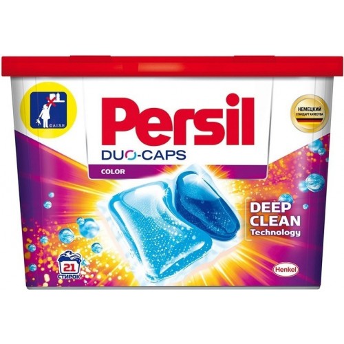 Капсулы для стирки Persil Duo-Caps Color (21 шт)