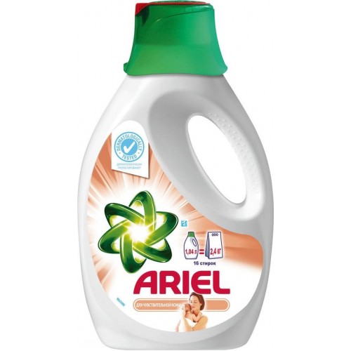Жидкий стиральный порошок Ariel Для чувствительной кожи (1.04 л)