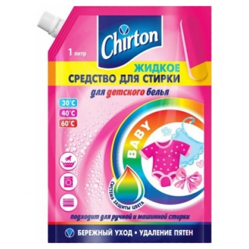 Жидкое средство Chirton для стирки детского белья (1 л)