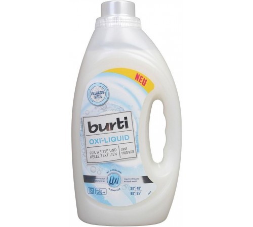 Жидкое средство для стирки Burti OXI Liquid Для белого и светлого белья (1.45 л)