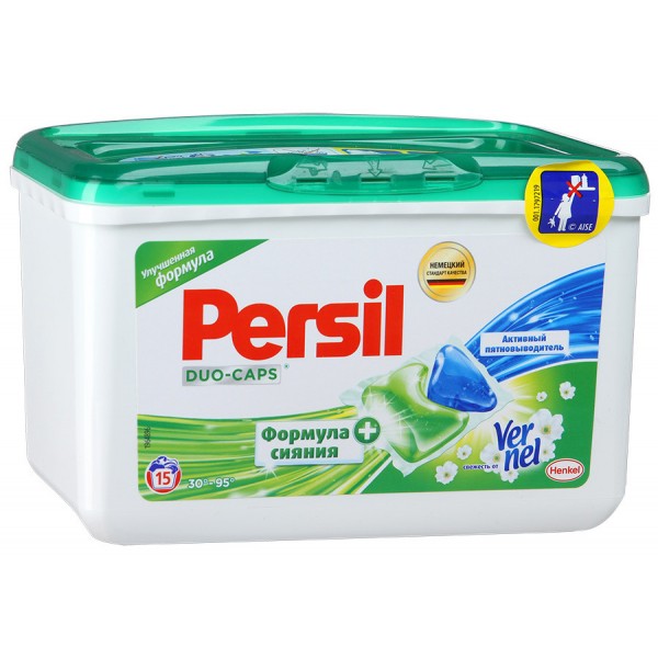 Капсулы для стирки Persil Duo-Caps Свежесть от Vernel (15 шт)