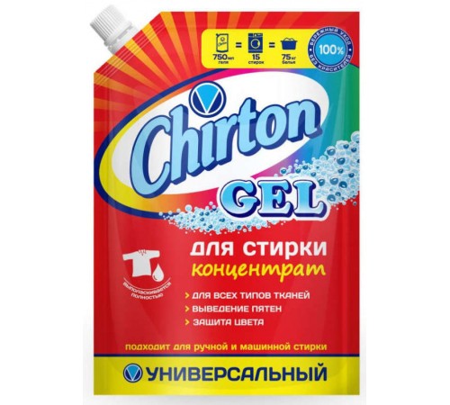 Гель для стирки Chirton универсальный (750 мл)