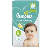 Подгузники Pampers Active Baby-Dry №5 Junior 11-16 кг (16 шт)