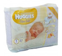 Подгузники Huggies Elite Soft 1 Small 27 шт