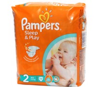 Подгузники Pampers Sleep & Play Mini 2 3-6 кг (18 шт)