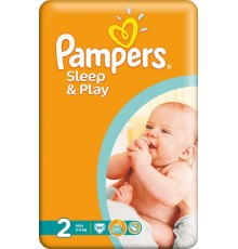 Подгузники Pampers Sleep & Play Mini 2 3-6 кг (68 шт)