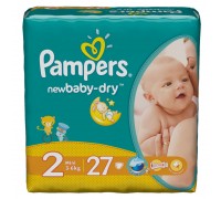 Подгузники Pampers - New Baby Mini (3-6 кг), 27 шт.