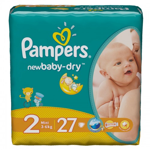 Подгузники Pampers - New Baby Mini (3-6 кг), 27 шт.