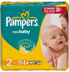 Подгузники Pampers New Baby Mini (3-6 кг) Джамбо