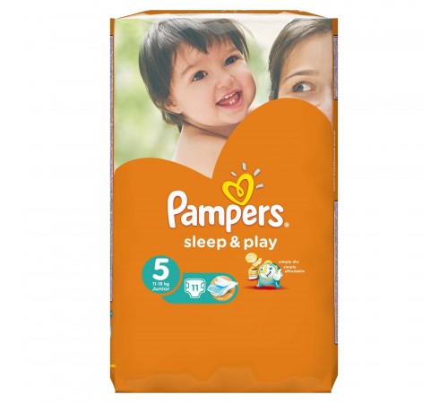 Подгузники Pampers Sleep & Play Junior 5 11-18 кг (11 шт)