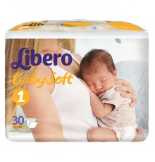 Подгузники Libero Newborn размер 1 (2-5 кг) 30 шт.