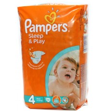 Подгузники Pampers Sleep&Play 4 Maxi 7-14 кг (14 шт)