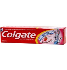 Зубная паста детская Colgate Доктор Заяц Вкус клубники (50 мл)