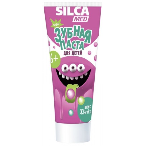 Зубная паста детская Silca Dent Кола Бабл гам (65 мл)