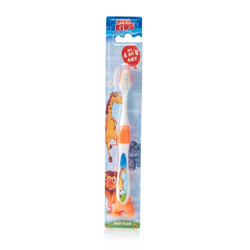 Зубная щетка D.I.E.S. Kids Для детей от 4 до 8 лет Мягкая (1 шт)