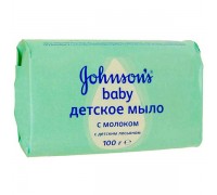 Мыло туалетное Johnson's Baby Детское с молочком и глицерином (100 гр)