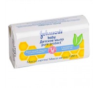 Мыло туалетное Johnson's Baby Детское Pure Protect (100 гр)