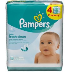 Влажные салфетки детские Pampers Baby Fresh (4*64 шт)