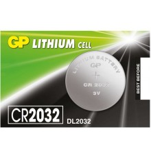Батарейка литиевая GP CR2032 (1 шт)