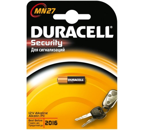 Батарейка Duracell A27 MN27