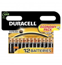 Батарейка Duracell Basic AAA 1.5V LR03 (12 шт)