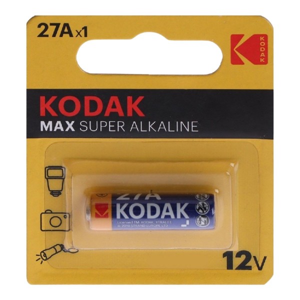 Батарейка Kodak Max Super Alkaline 27A Батарейка Kodak Max Super Alkaline 27A