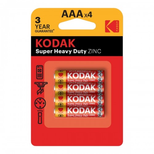 Батарейка Kodak Super Heavy Duty AAA-R03 (4 шт)