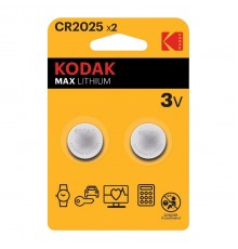 Батарейка Kodak Max Lithium CR2025 (2 шт)
