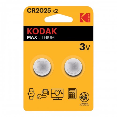 Батарейка Kodak Max Lithium CR2025 (2 шт)