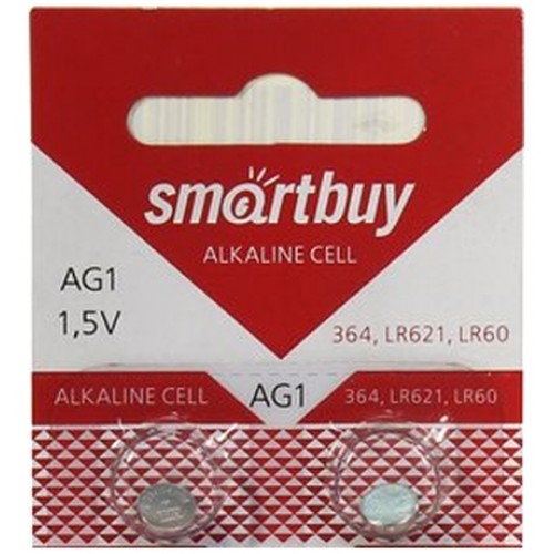 Батарейка SmartBuy AG1-10B (2 шт)