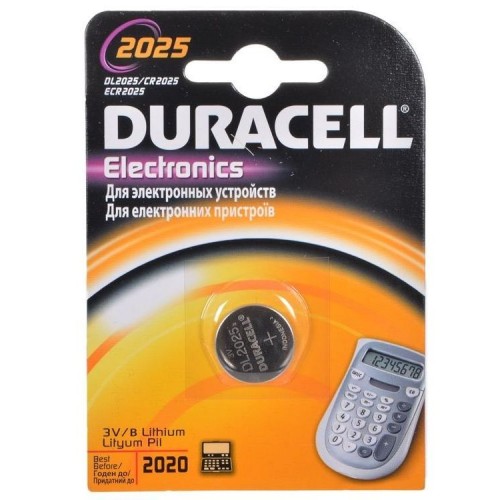 Батарейка Duracell 2025 (1 шт)