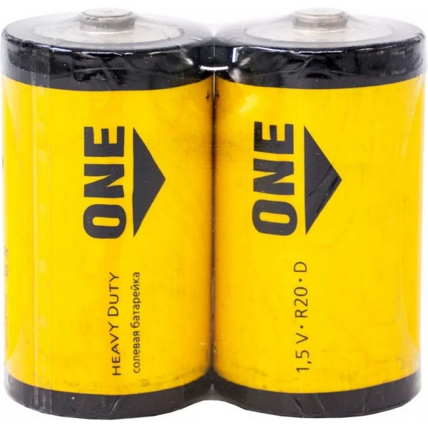 Батарейка SmartBuy ONE R20 SOBZ-D02S (2 шт) Батарейка SmartBuy ONE R20 SOBZ-D02S (2 шт)