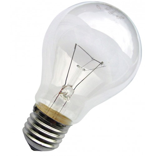 Лампа накаливания 60W E27 Лисма Б 230-60-4