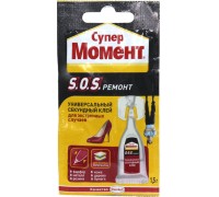 Клей Супер Момент S.O.S. Ремонт (1.5 гр)