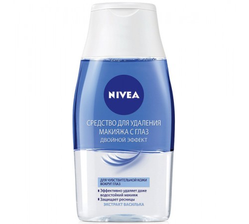 Средство для удаления макияжа глаз Nivea Двойной эффект (125 мл)