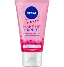 Мицеллярный гель Nivea Make-Up Expert Розовая вода (150 мл)